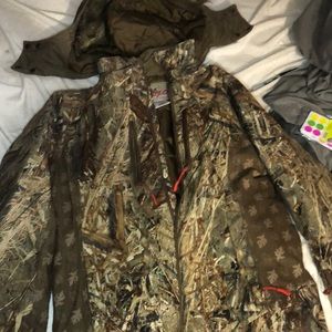Duck camo winter jacket